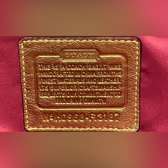 Coach Heritage Tattersall Graffiti Tote - Picture 7 of 15